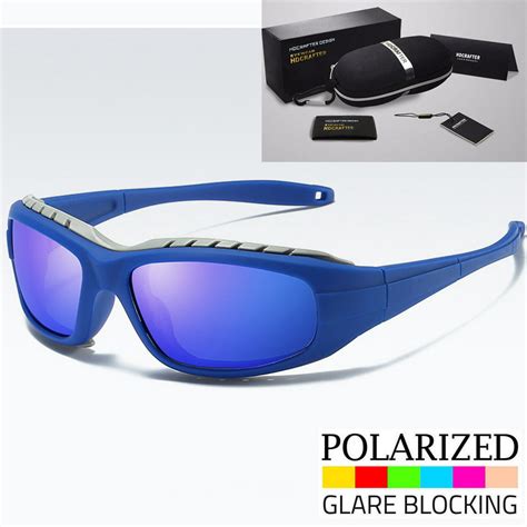 Polarized Anti Glare Padded Wind Resistant Sunglasses Motorcycle Riding Glasses