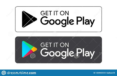 Match the badge language to the language of your marketing campaign whenever. Google play store icon editorial stock photo. Illustration ...