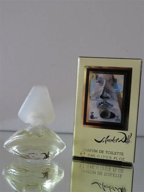 Salvador Dali Full Miniature Perfume Bottle Eau De Etsy