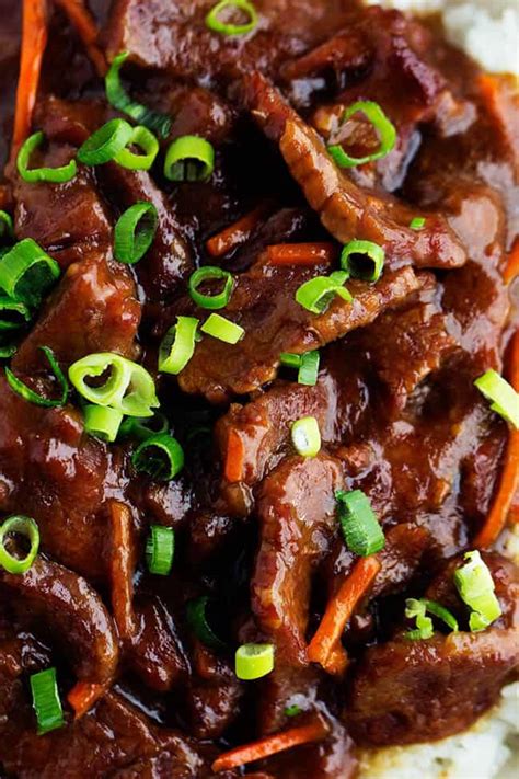 Slow Cooker Mongolian Beef The Recipe Critic Blogpapi