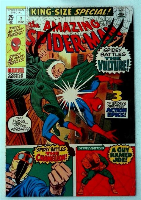 Amazing Spider Man Annual Marvel Vf Bronze Comic Book King