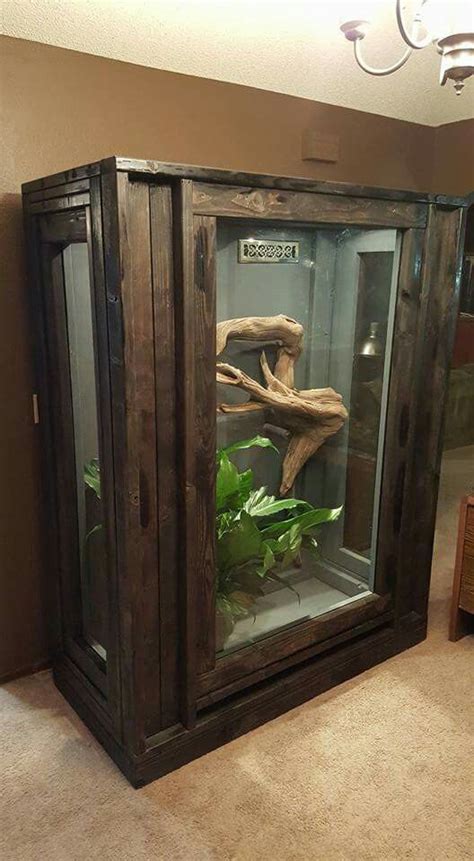 Home Decor Upgrades: 7 Reptile Tank Ideas for Inspiration | snake cage