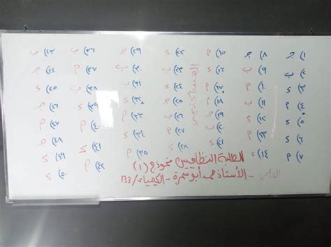 اجابات امتحان الانجليزي للصف الاول الثانوي الترم الاول 2021 وحقيقة تسريب الامتحان. امتحان الكيمياء توجيهي 2020 الأردن الدورة التكميلية ...