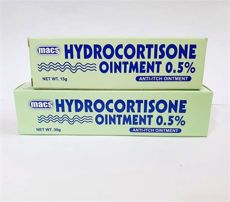 Hydrocortisone Ointment 05 Macs Pharmaceuticals And Cosmetics 05 Ltd