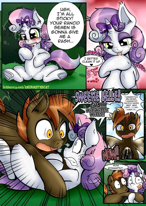 rule 34 2015 absurd res anibaruthecat bow brown fur brown hair button mash mlp cum dialogue