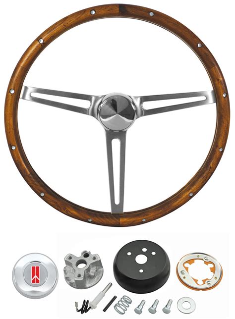 Steering Wheel Kit Classic Nostalgia 1965 66 And 1968 Oldsmobile Wood