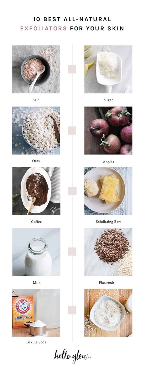 10 All Natural Exfoliators For Your Skin Natural Exfoliant