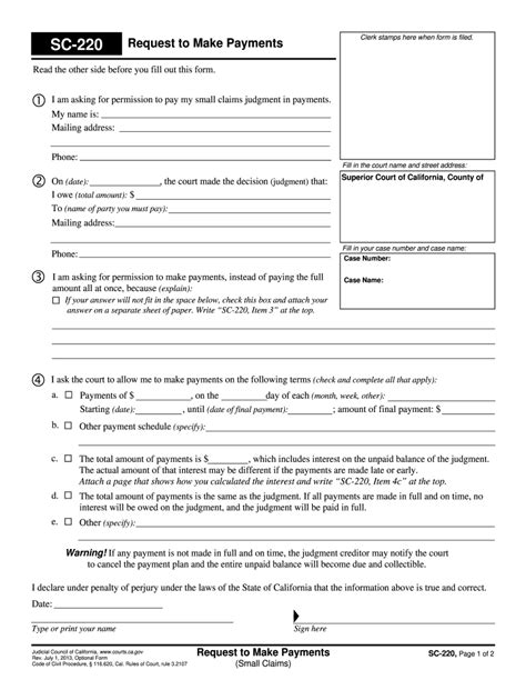 Sc 220 Fill Out And Sign Printable Pdf Template Signnow