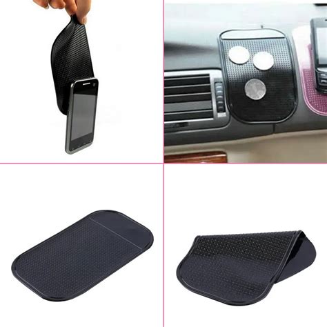 Buy New Black Car Dashboard Sticky Pad Silica Gel