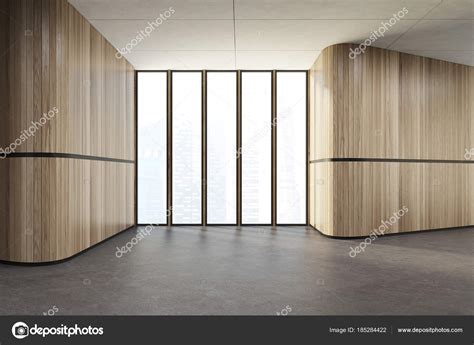 Wooden Office Lobby Window Stock Photo By ©denisismagilov 185284422