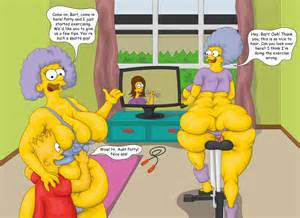 Bart Cant Believe It Hes Got To Coach Patty And Selma By Din Dingo Hentai Foundry