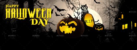 Halloween Facebook Cover By Hyov Graphicriver