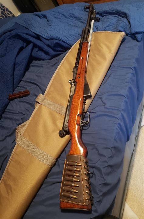 Just Got My Norinco Back From Being Refinished Love That Amber Orange