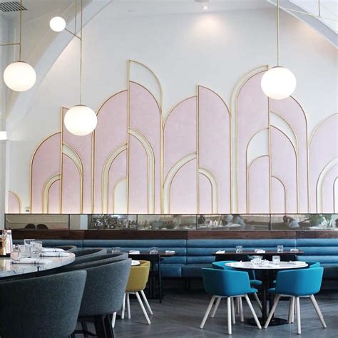 Pastel Renkler Restaurant Design Decoration Restaurant Deco
