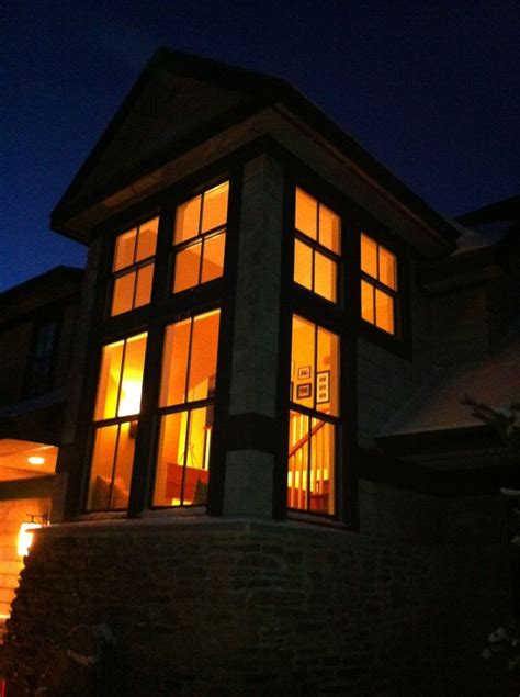 Lake House At Night House And Home Pinterest Lakes Window And House