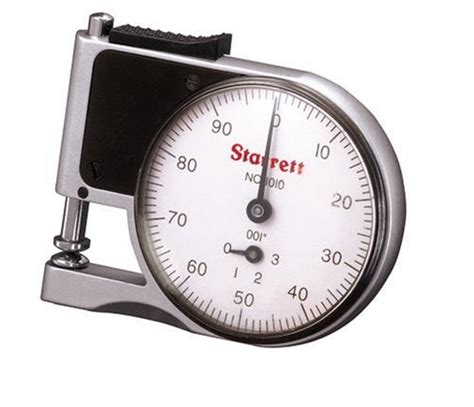 Starrett 1010 Dial Indicator Pocket Thickness Gages Willrich
