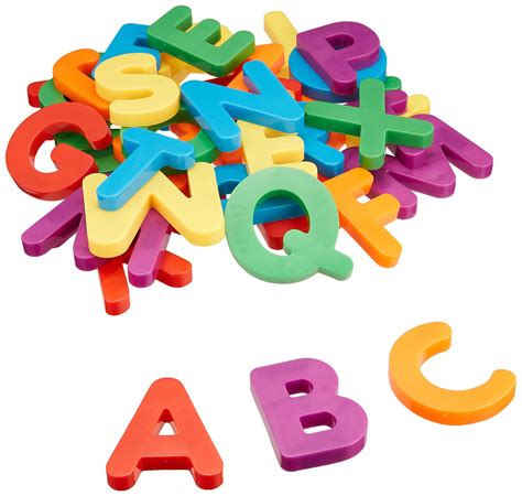 Learning Resources Jumbo Magnetic Uppercase Letters 40 Piece Amazon