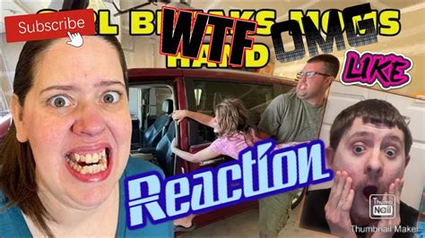Reaction To Girl Temper Tantrum Slams Car Door On Moms Hand Breaking