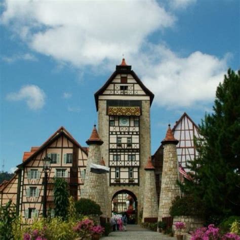 The retreat is located far inside a guarded entrance. Colmar Tropicale, Berjaya Hills - Malaysia, Bentong Height ...