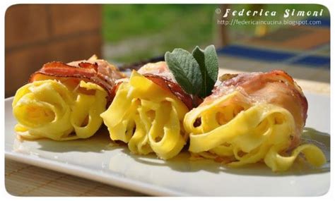 La Cucina Di Federica Involtini Di Tagliatelle Ricette Cibo Idee