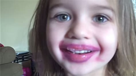 Cute Video Little Girl Spins A Tale After Makeup Mishap Abc7 Los Angeles