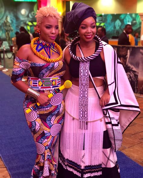 Wakanda Queens Blackpanther 🇿🇦 African Traditional Wear African