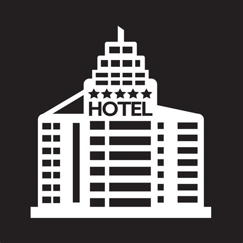Hotel Icon Symbol Sign 627523 Vector Art At Vecteezy
