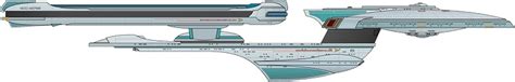 Excelsior Class Starship Refit Federation Starfleet Class Database Images