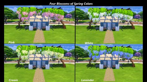 Mod The Sims Four Seasons Tree Trellis