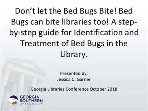 Dont Let The Bed Bugs Bite
