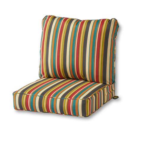Greendale Home Fashions Outdoor 2 Piece Deep Seat Cushion Set Sunset
