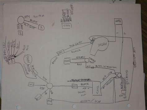 X1 Pocket Bike Wiring Diagram