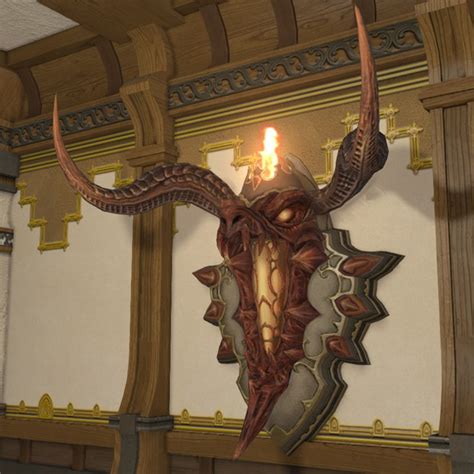 Wall lamps & sconces (10688). Inferno Wall Lamp FFXIV Housing - Wall-mounted