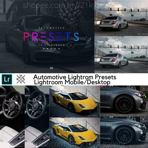 Custom lightroom presets made for automotive and motor sports photographers. A75 Automotive Lightroom Presets 3.0 LR Preset for Car ...