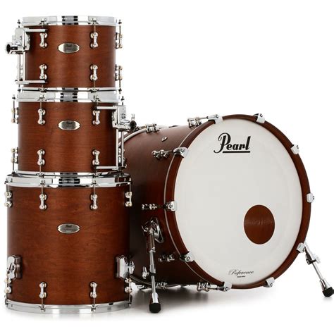 Pearl Drums Pearl Reference Pure 4 Piece Shell Pack In Walnut Matte