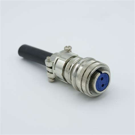 2 Pin Ms Circular Air Side Connector 700 Volts 28 Amp Per Pin Accepts 0 092 Or 0 094 Dia