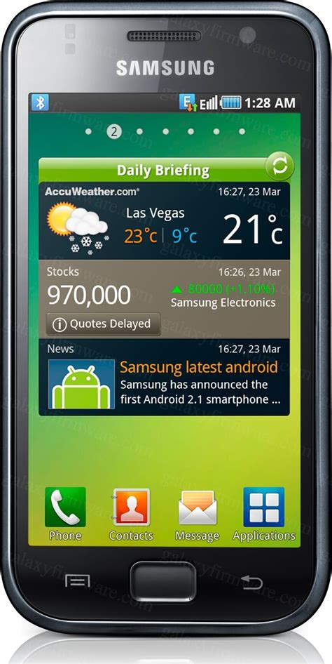 Galaxy Firmware Samsung Galaxy S Gt I9000b
