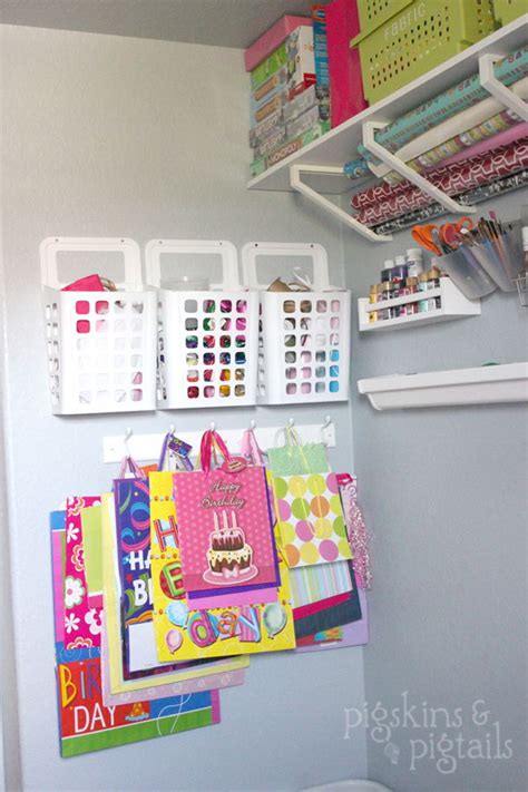 Creative Wrapping Paper Storage Ideas - Hative