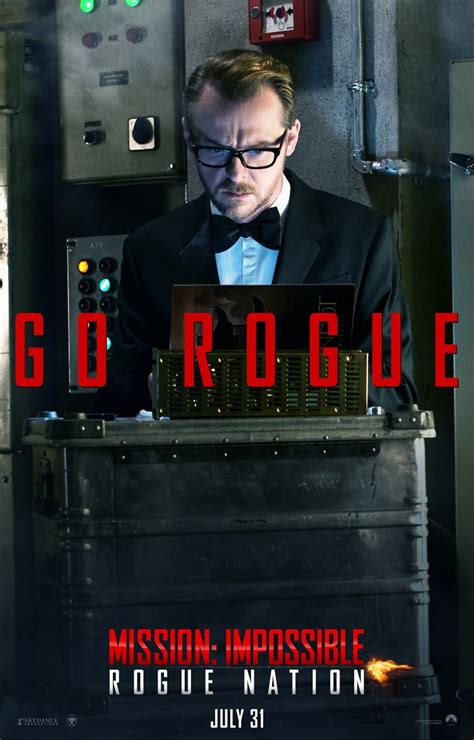 You may remember that famous scene where hunt is dangling from a moving plane, but. Go Rogue - Mission: Impossible - Rogue Nation New Trailer ...