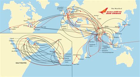 The Timetablist Air India International Routes C 2012