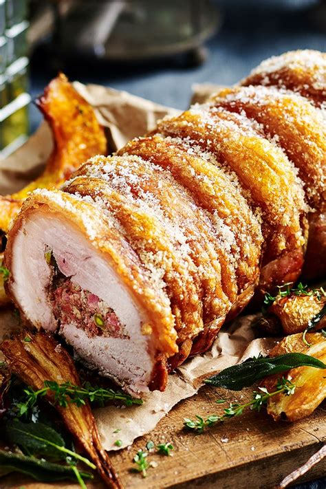 The loin is great when seared and then slow roasted. Roast pork loin with cranberry sauce | Recipe | Christmas ...