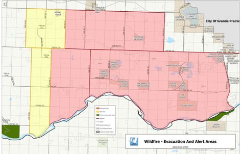 County Of Grande Prairie Evacuation Update 551 Pm Grande Prairie