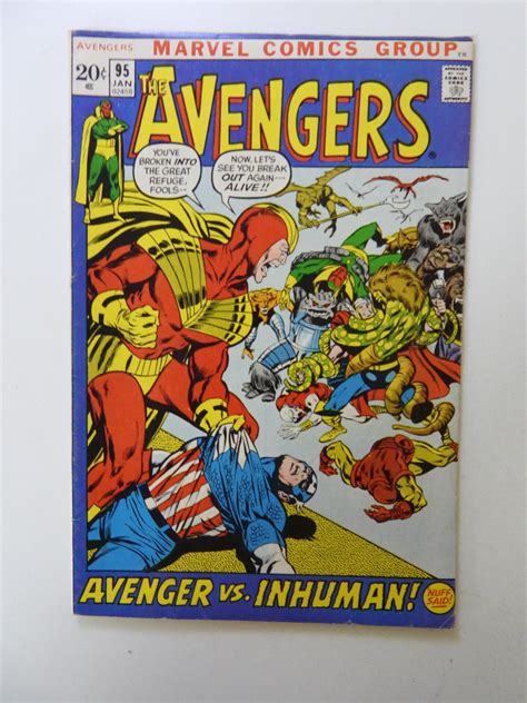 The Avengers 95 1972 Fn Condition Comic Books Bronze Age