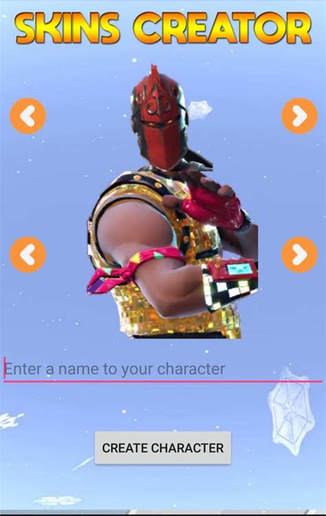 Skins Creator For Fortnite For Android Apk Download