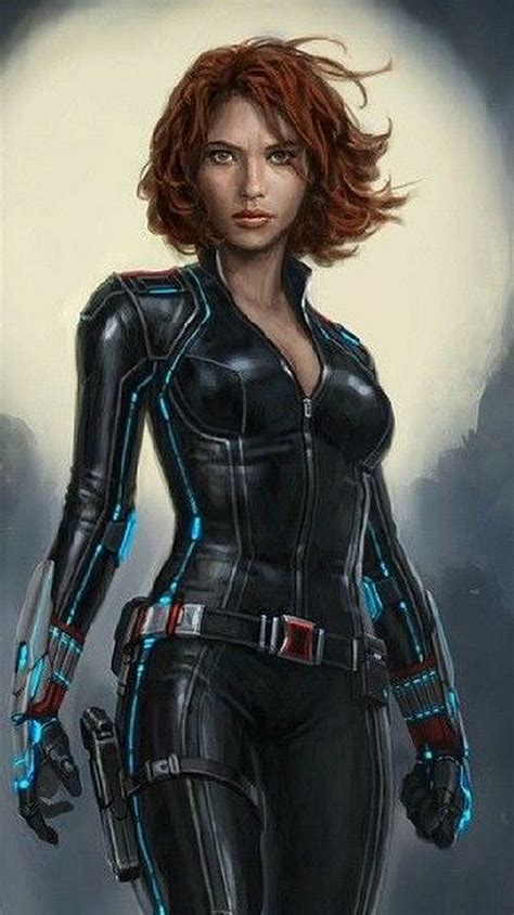 Black Widow Avenger Portrait Black Widow Marvel Black Widow Avengers