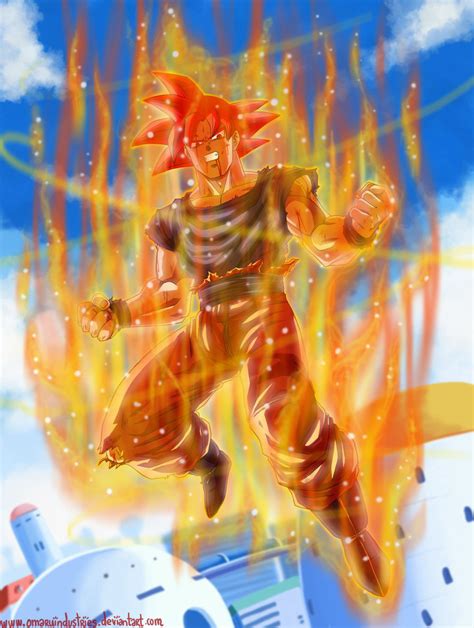 Goku Super Saiyan God Dragon Ball Z Fan Art 35829949 Fanpop