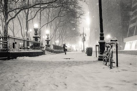 New York City Winter Night Photograph By Vivienne Gucwa