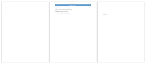 Klik dua kali area header atau footer halaman pertama. Cara Agar Header / Footer Ms. Word muncul di halaman ...