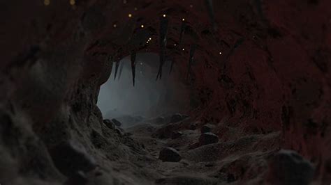 Cave Tunnel Creepy Backgrounds Fantasy Art Landscapes Dark Cave