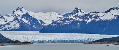 Blue Ice Of Perito Moreno Glacier In Glaciers National Park In